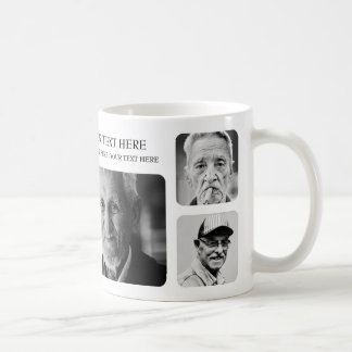 Taza De Café El personalizado añade el collage de fotos