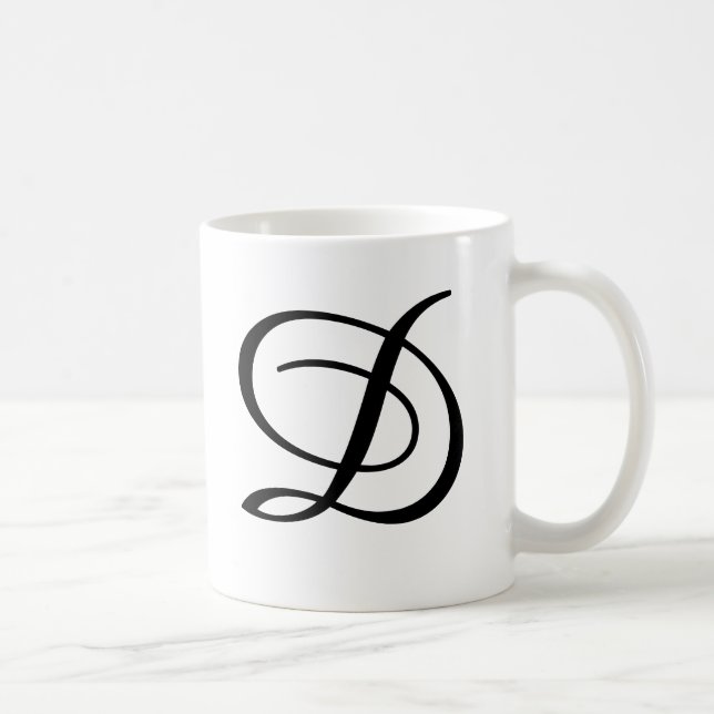 Taza De Café El personalizado con clase añade su propio texto (Derecha)