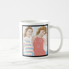 Taza De Café El personalizado de la foto de Instagram dos
