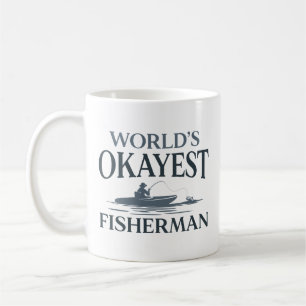 Taza De Café El pescador más okayés del mundo