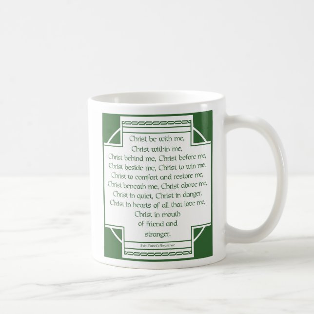 Taza De Café El peto de St Patrick (Derecha)