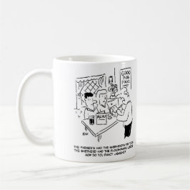 Taza De Café El pie del pastor del pastor