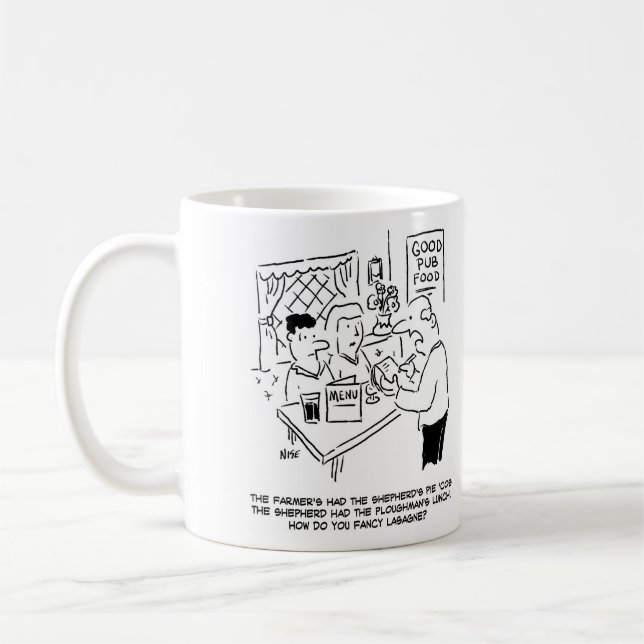 Taza De Café El pie del pastor del pastor (Izquierda)