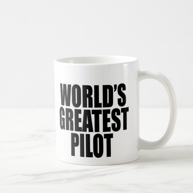 Taza De Café El piloto más grande del mundo (Derecha)