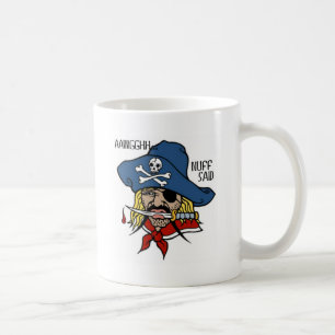 TAZA DE CAFÉ EL PIRATA CON LA DAGA… ARGH NUFF DIJO LA IMPRESI