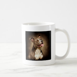 Taza De Café El pitbull azul americano