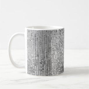 Taza De Café El plateado secuela un patrón impecable