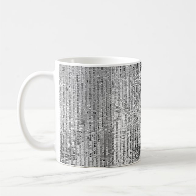 Taza De Café El plateado secuela un patrón impecable (Izquierda)