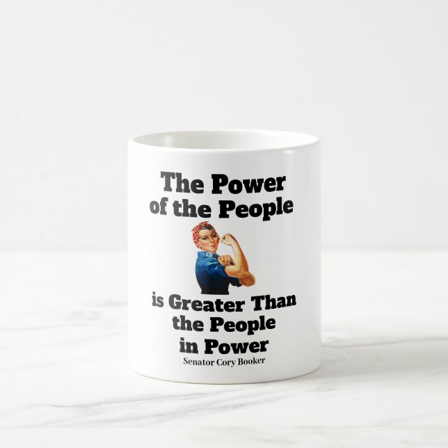 Taza De Café El poder de la gente para el café (Centro)
