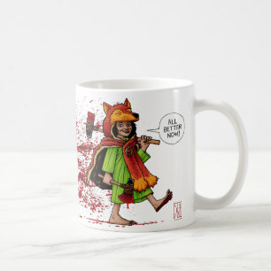 Taza De Café El poderoso Nizz un poco rojo mejor ahora
