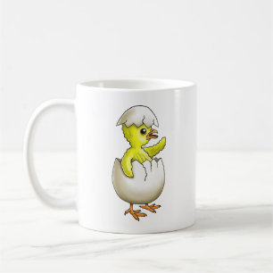 Taza De Café El Pollito de Pascua recién Nacido