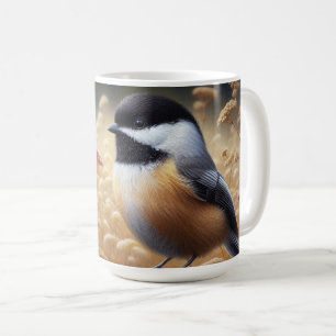 Taza De Café El pollo encaramado en la cerca