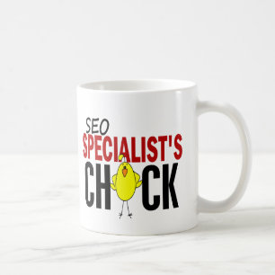 Taza De Café El polluelo del especialista de SEO