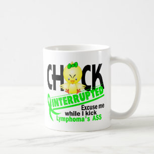 Taza De Café El polluelo interrumpió el linfoma 2 (la cal)