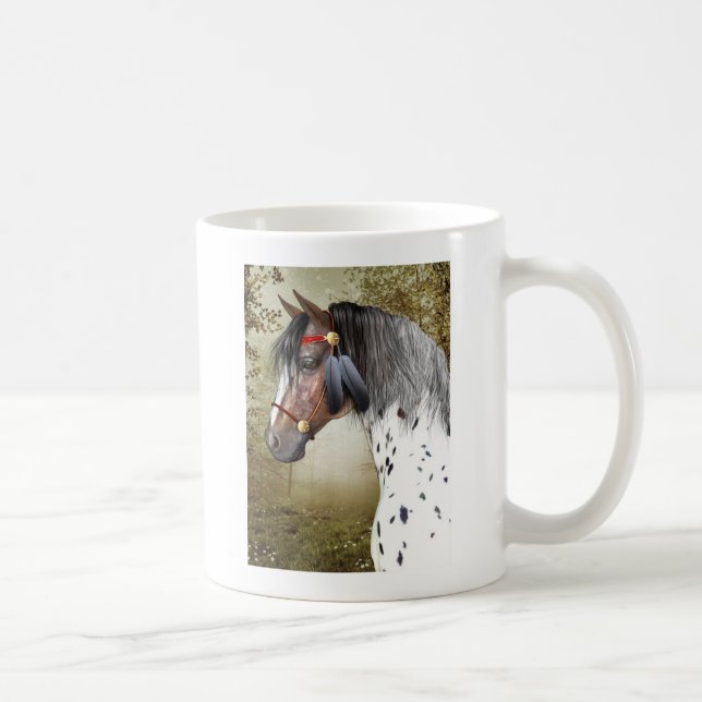Taza De Café El pony indio (Derecha)