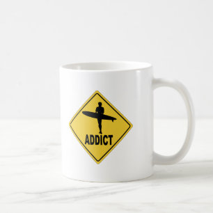 Taza De Café El practicar surf