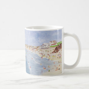 Taza De Café El practicar surf en Porthmeor