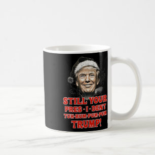 Taza De Café El presidente de Navidades graciosos, Trump Pajama