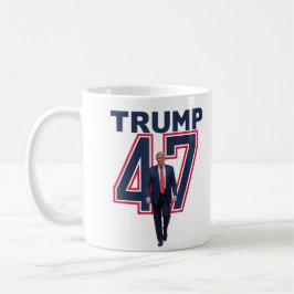 Taza De Café El presidente Donald Trump ganó 47 Trump en 2024