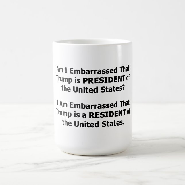 Taza De Café El presidente Trump (Centro)