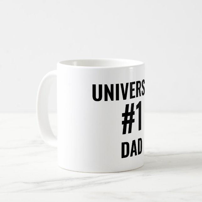 Taza De Café El primer papá del universo (Anverso izquierdo)