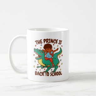 Taza De Café El príncipe ha vuelto a la escuela