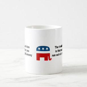 Taza De Café El problema con socialismo es