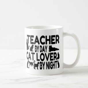 Taza De Café El profesor Cat Lover