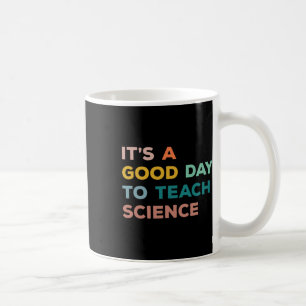 Taza De Café El profesor de ciencias da un buen día para enseña