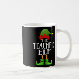 Taza De Café El profesor Elf Xmas Gracioso Grupo de Matanza Fam