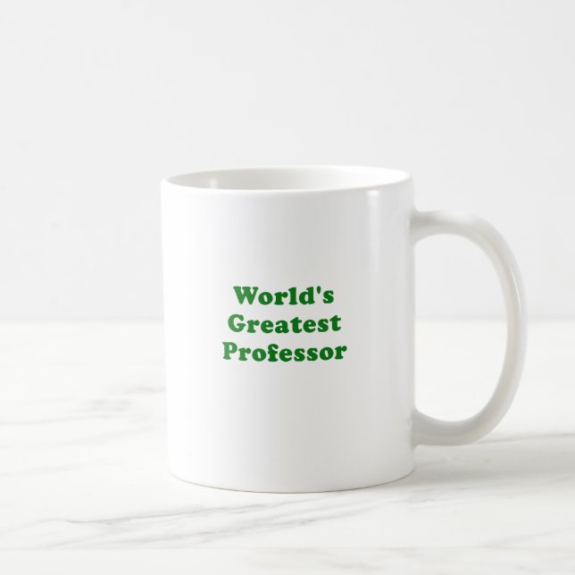 Taza De Café El profesor más grande de los mundos (Derecha)