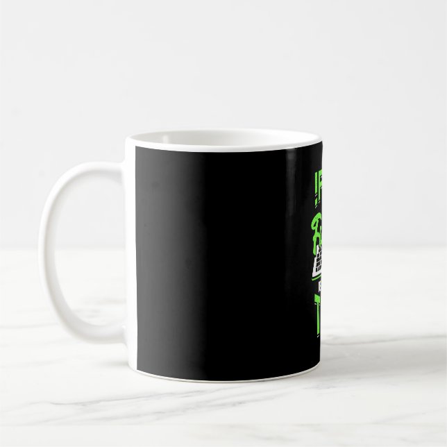 Taza De Café El programador falso es gracioso (Izquierda)