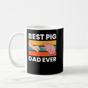 Taza De Café El propietario del cerdo mejor padre del cerdo nun