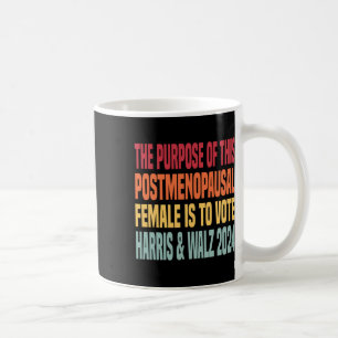 Taza De Café El propósito de esta mujer honrada post-menopáusic