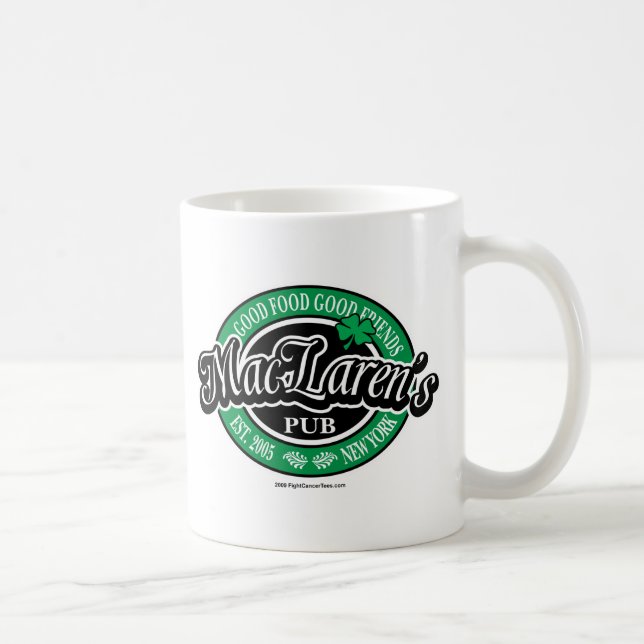 Taza De Café El Pub de MacLaren (Derecha)