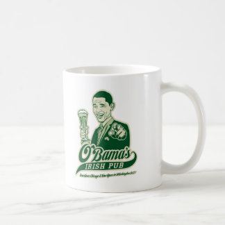 Taza De Café El Pub irlandés de Obama