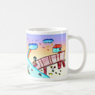 Taza De Café El puente de la esperanza (caridad del VIH/del