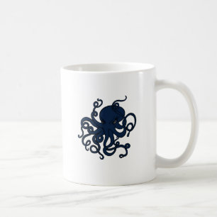 Taza De Café El pulpo azul crea para requisitos particulares