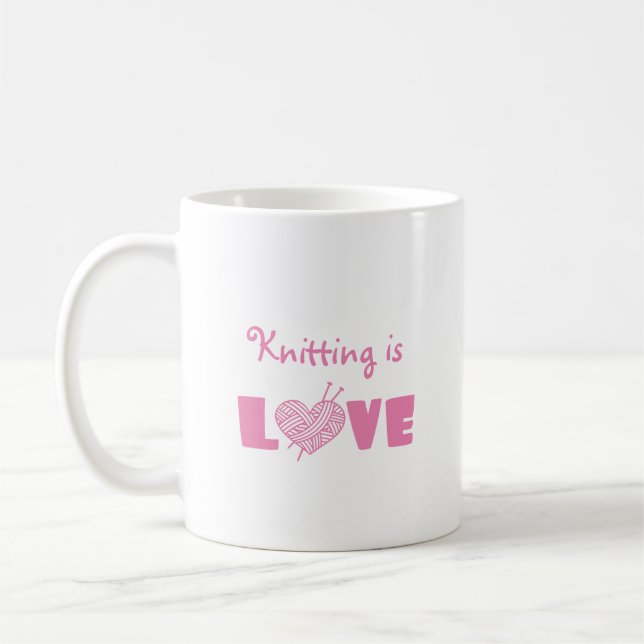Taza De Café El punto es amor (Izquierda)