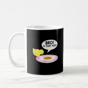 Taza De Café El que susurra a los pollos Hermano divertido ¿Ere