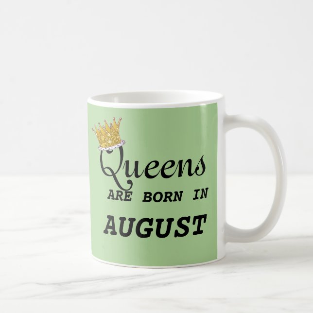 Taza De Café ¡El Queens nace PERSONALIZA en agosto corrige (Derecha)