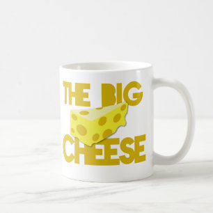 Taza De Café ¡EL QUESO GRANDE el diseño del jefe con queso!