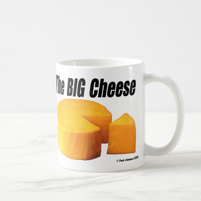 Taza De Café El queso grande, el queso grande (Derecha)