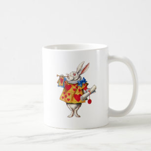 TAZA DE CAFÉ EL RABBIT BLANCO DE ALICE EN WONDERLAND