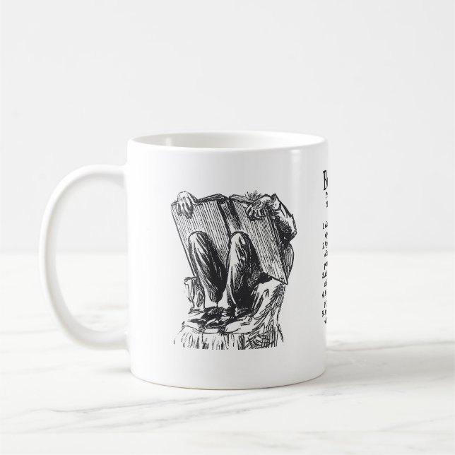 Taza De Café El ratón de biblioteca (Izquierda)