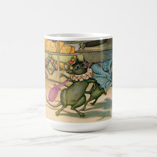 Taza De Café El ratón de la ciudad y el ratón del país (Centro)