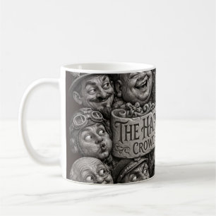Taza De Café El rebaño más feliz Atascado y contento Caras tall