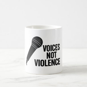 Taza De Café El regalo de la paz y la no violencia