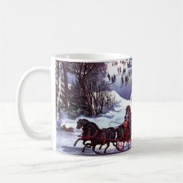 Taza De Café El regalo de los Navidades de la escena vitícola d
