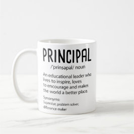 Taza De Café El regalo divertido de definición principal para e
